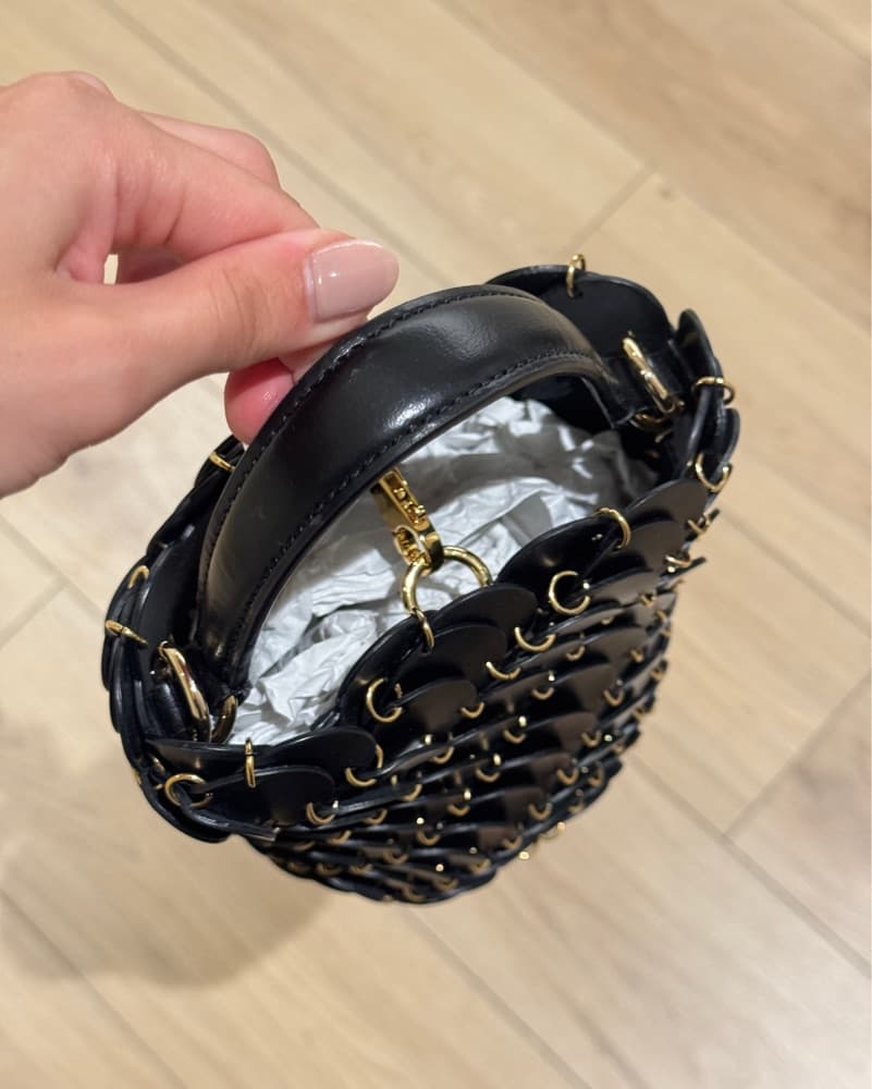 Paco Rabanne Pacoïo Leather Bag - Image 3