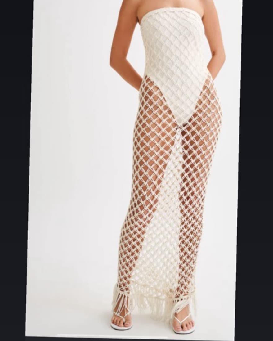 Knit Midi Dress - Image 3