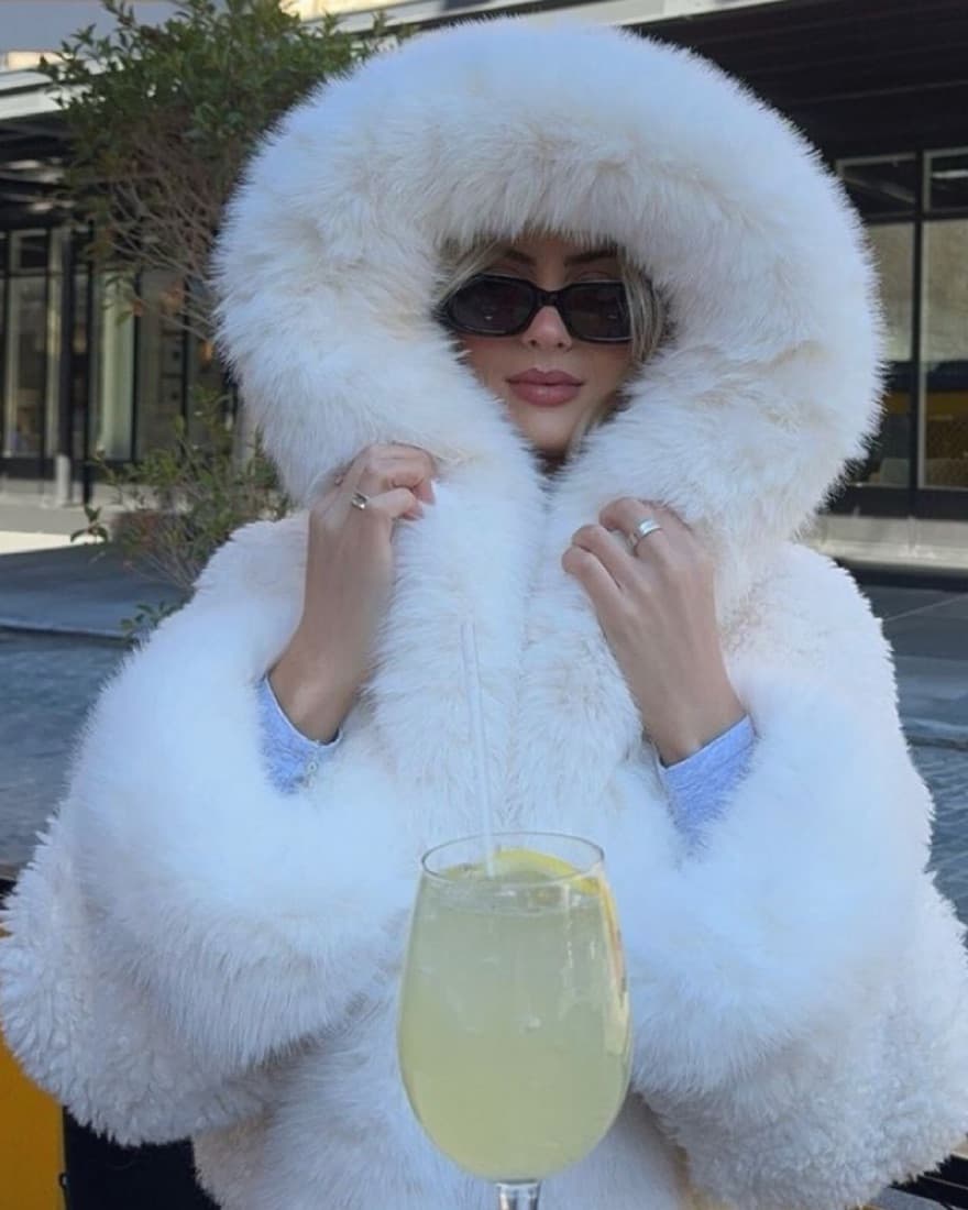 Miss Circle Faux Fur SOLD OUT JACKET - Image 1