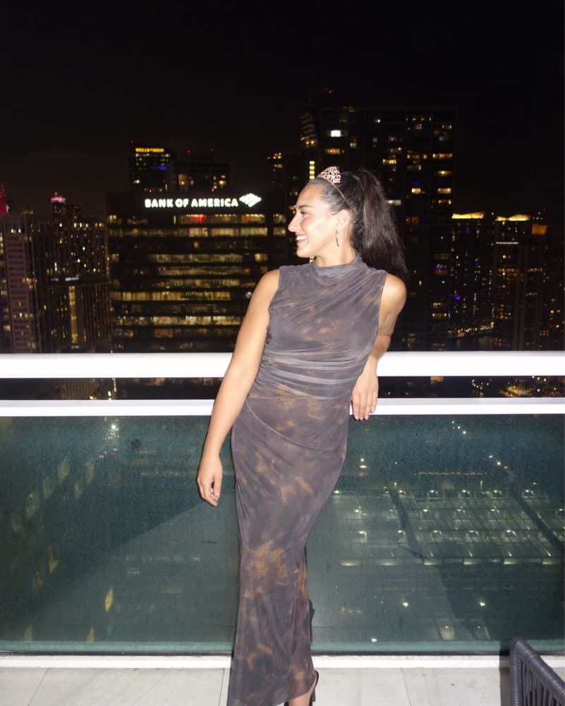 ZARA tortoise Maxi Dress  - Image 2