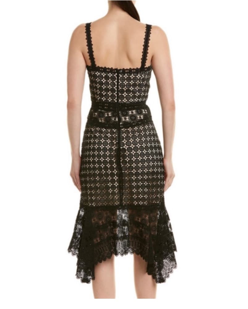 Alice + Olivia - Lace Midi Dress - Image 3