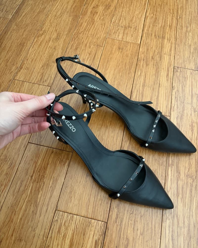 Arezzo Kitten Heels- Valentino style - Image 5