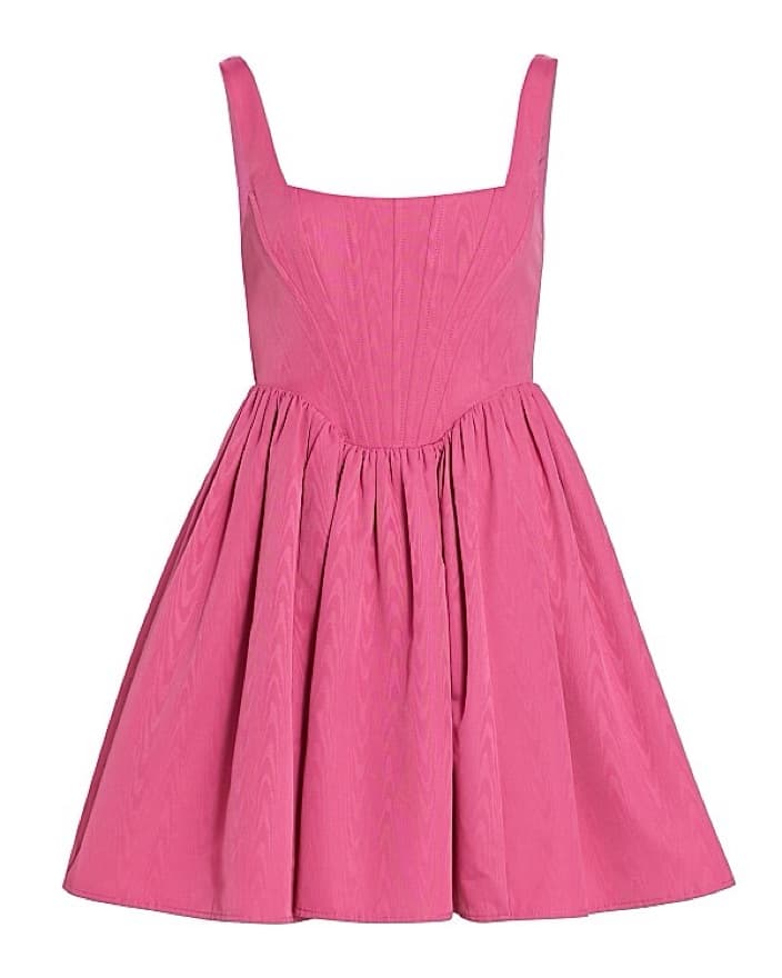 Pink Staud Dress - Image 1