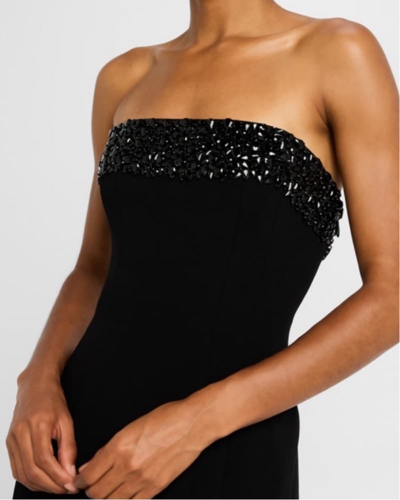 A.L.C Embellished Black Gown - Image 5