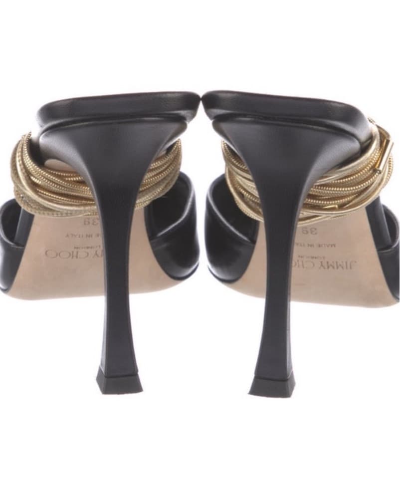 JIMMY CHOO X MUGLER Slingback Pumps - Image 4