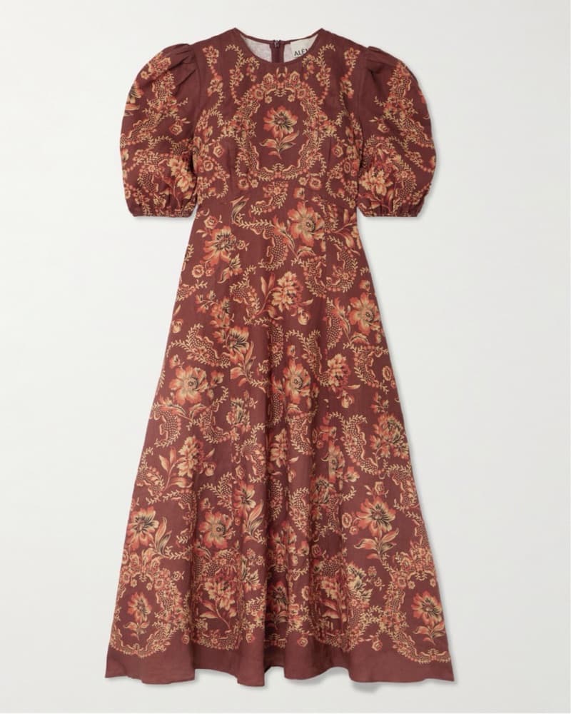  ALÉMAIS Seraphina printed midi dress - Image 3
