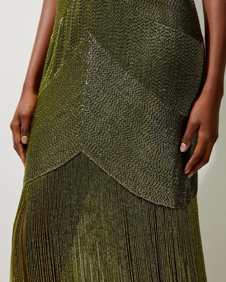 Beaded Midi Dress - Image 6