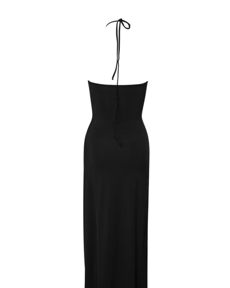 Maygel Coronel Black Maxi Dress - Image 3