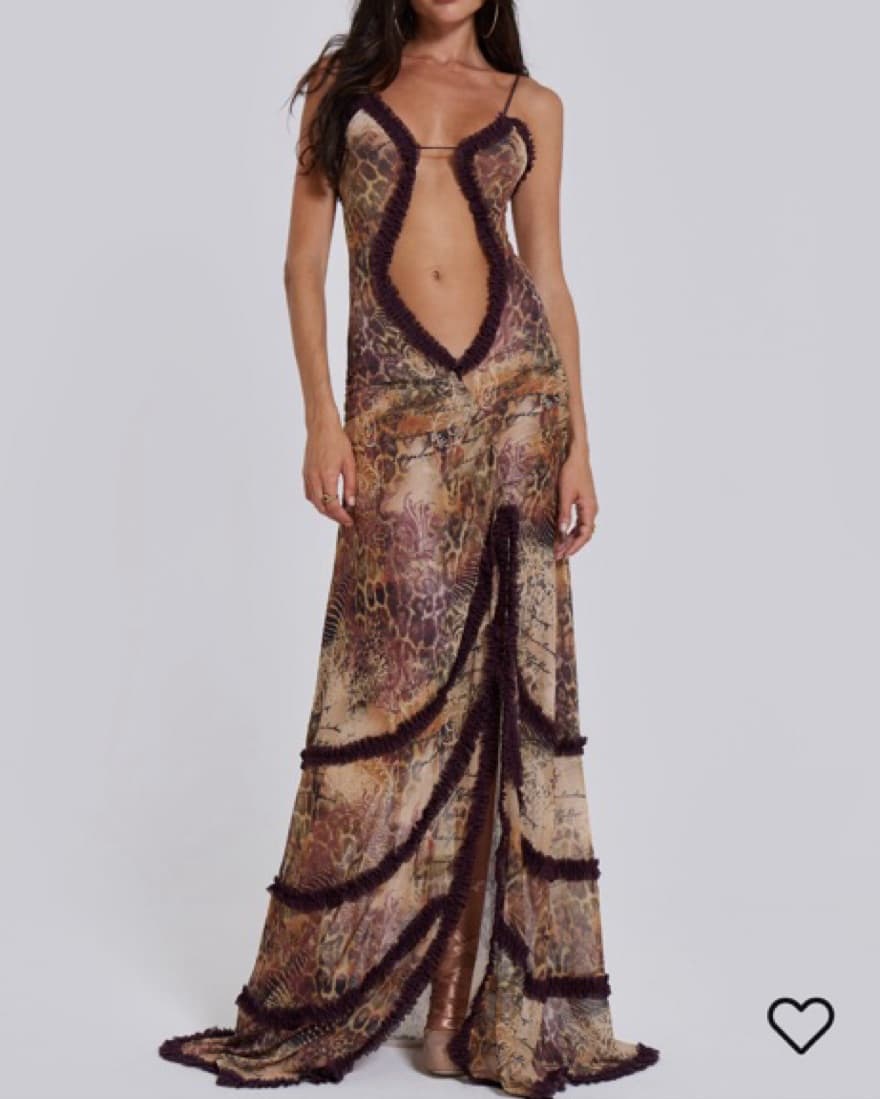 Jaded London Fatale Maxi Dress - Image 1