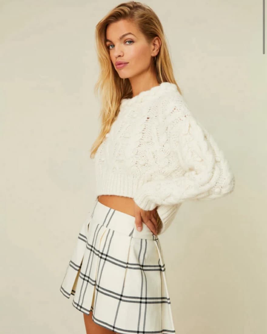 LoveShackFancy cable-knit Sweater  - Image 1