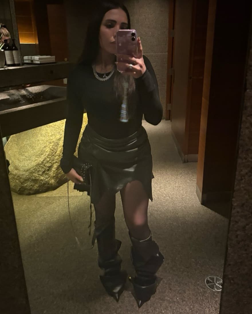 Leather Green “Skirt” - Image 5