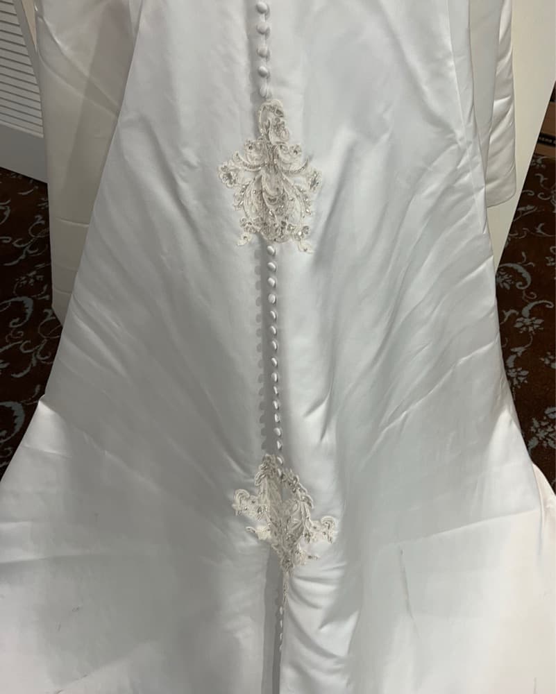 Wedding Dress with Train - Image 5