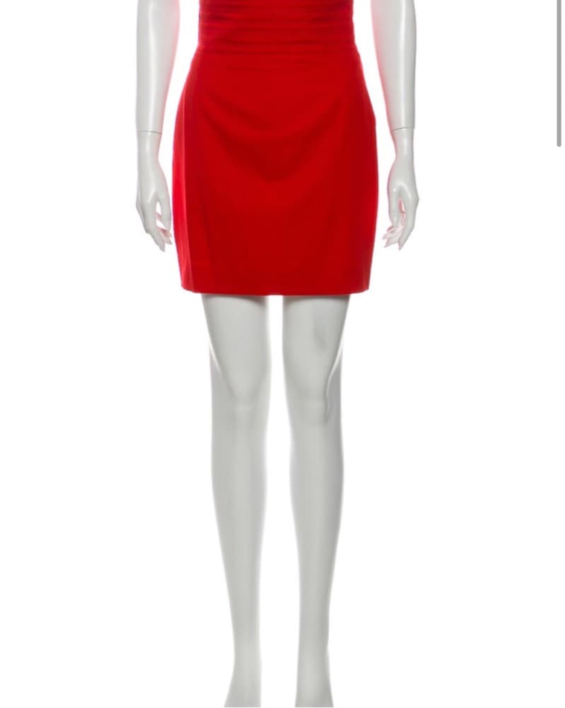Gianni Versace High Waisted Mini Skirt - Image 1