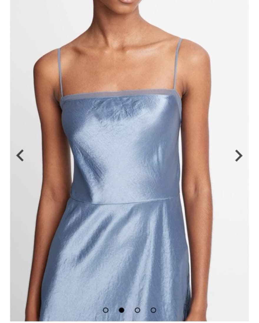 Blue Slip Dress  - Image 3