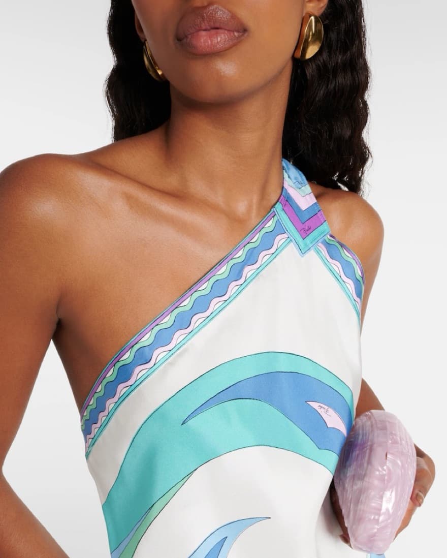 PUCCI Cigni one-shoulder Dress - Image 3