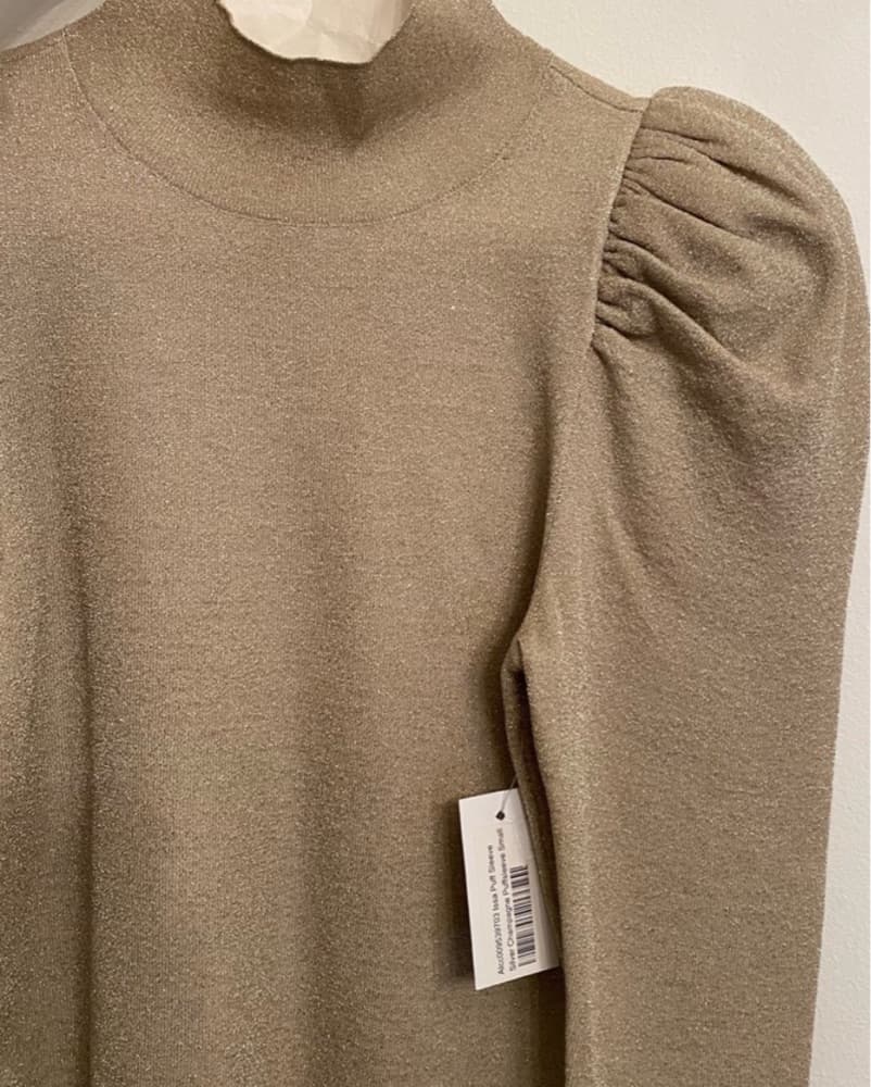 Alice & Olivia Puff Sleeve Turtleneck - Image 4