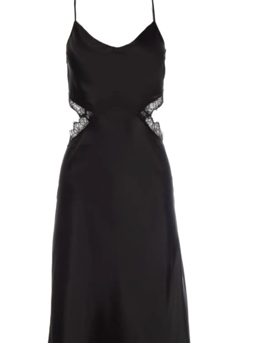 Black Dannijo Silk maxi Dress - Image 2