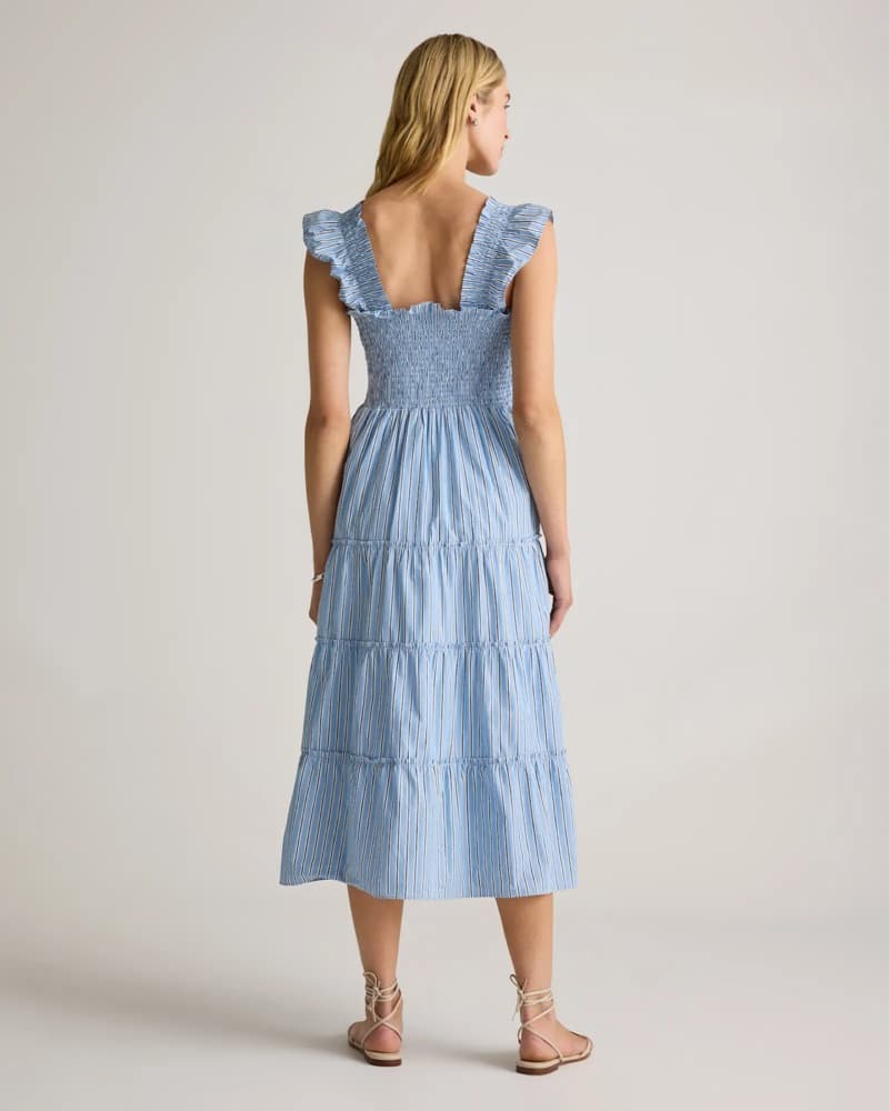 Smocked Blue Dress  - Image 4