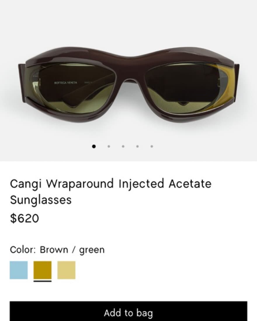 Bottega Veneta Cangi sunglasses - Image 1