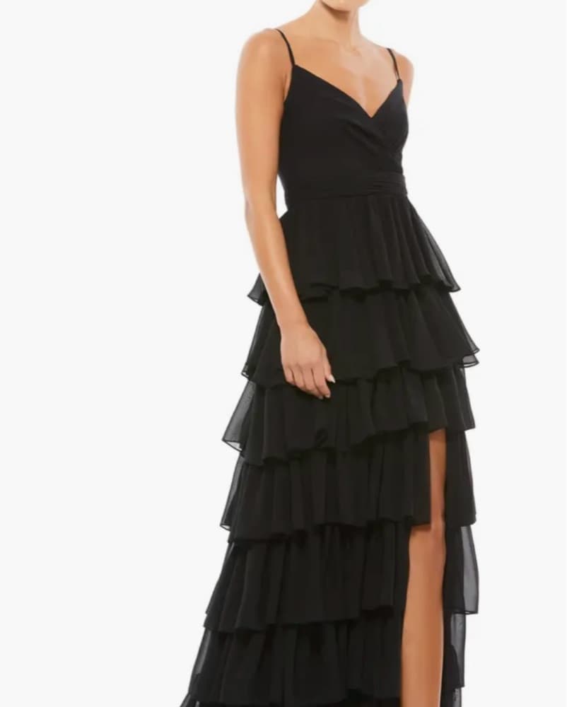 Black Ieena For Mac Duggal Formal Dress - Image 3