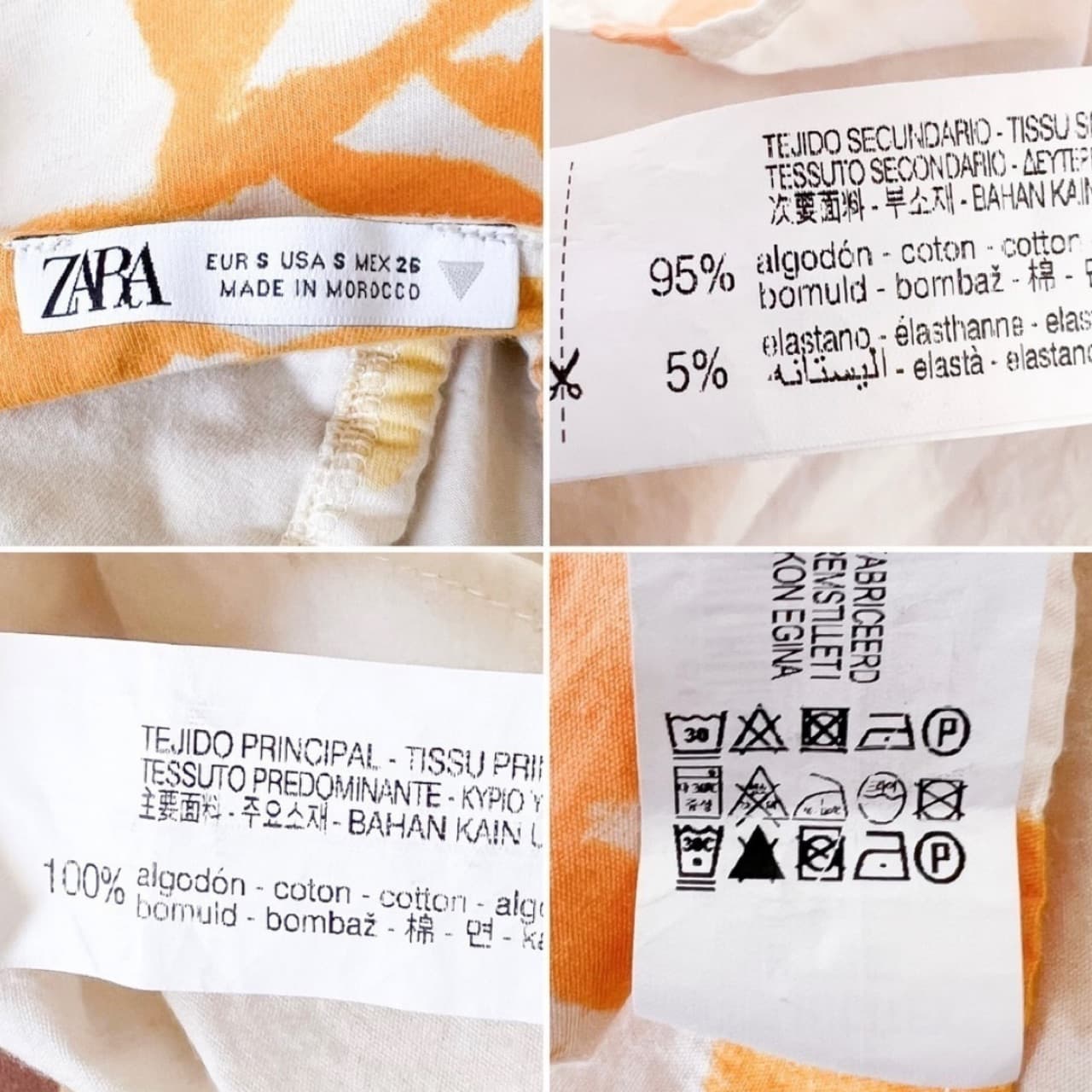 Zara Yellow and Orange Halter - Image 4