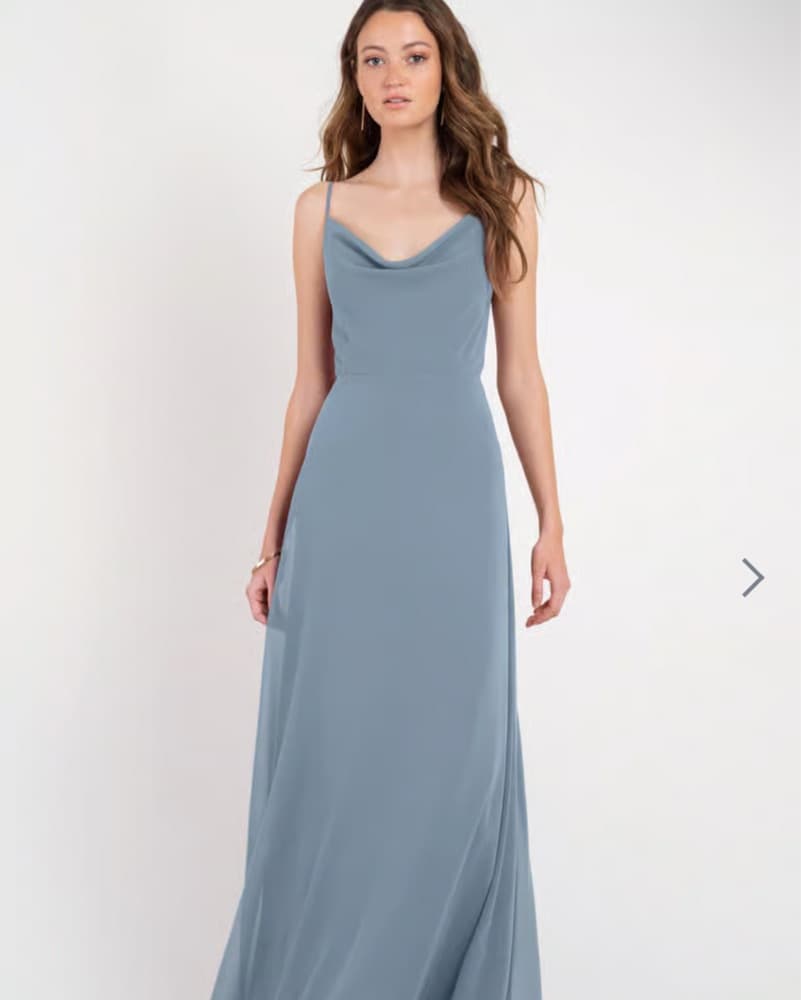 Jenny Yoo Colby Blue Dress - Image 1