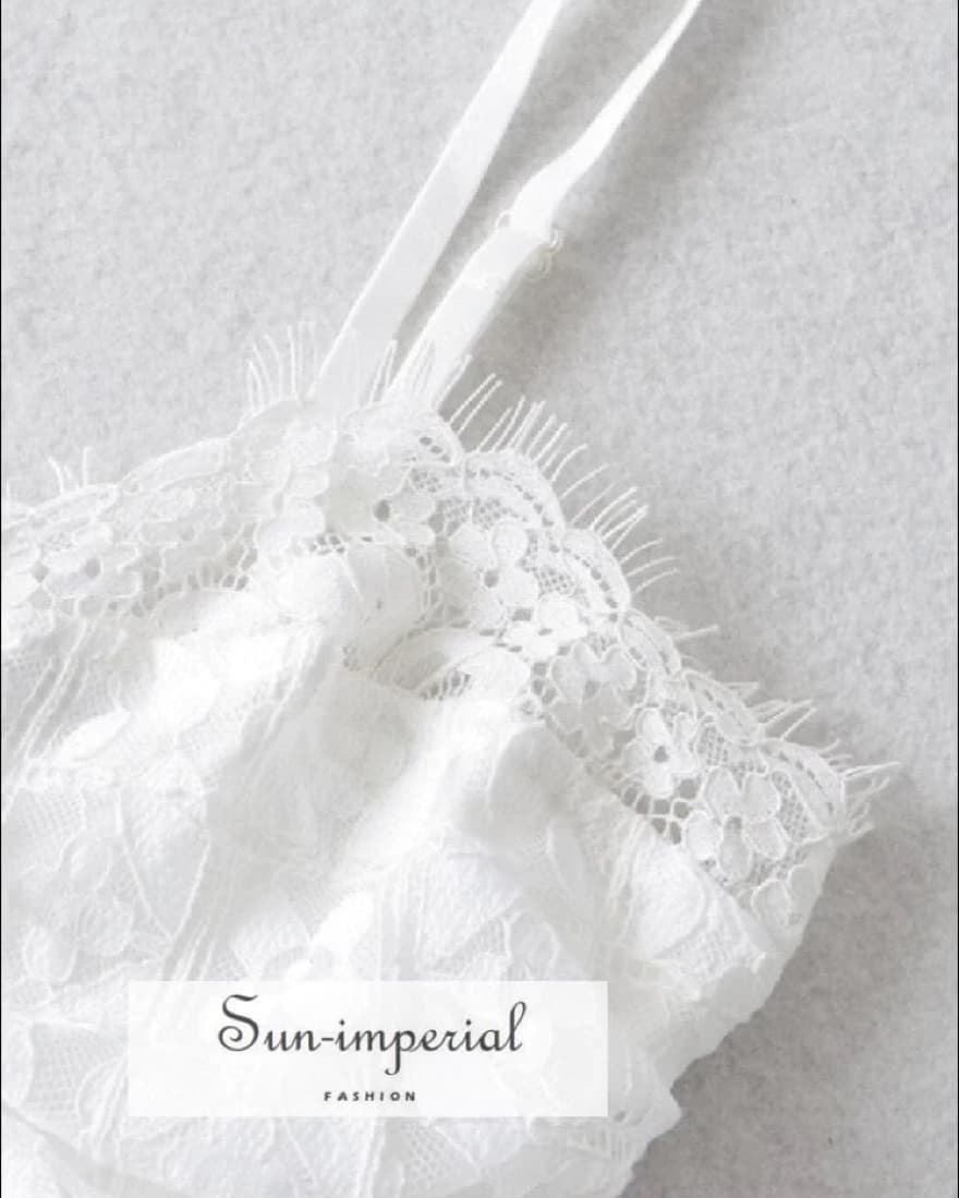 Little White Lace Dress - Image 2