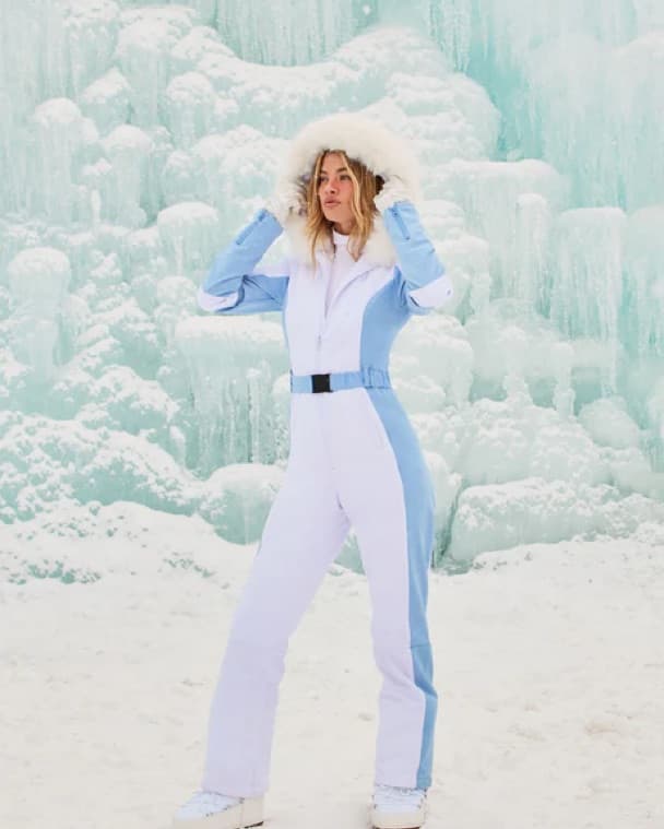 Chic Winter Wonderland Jumpsuit - Image 1