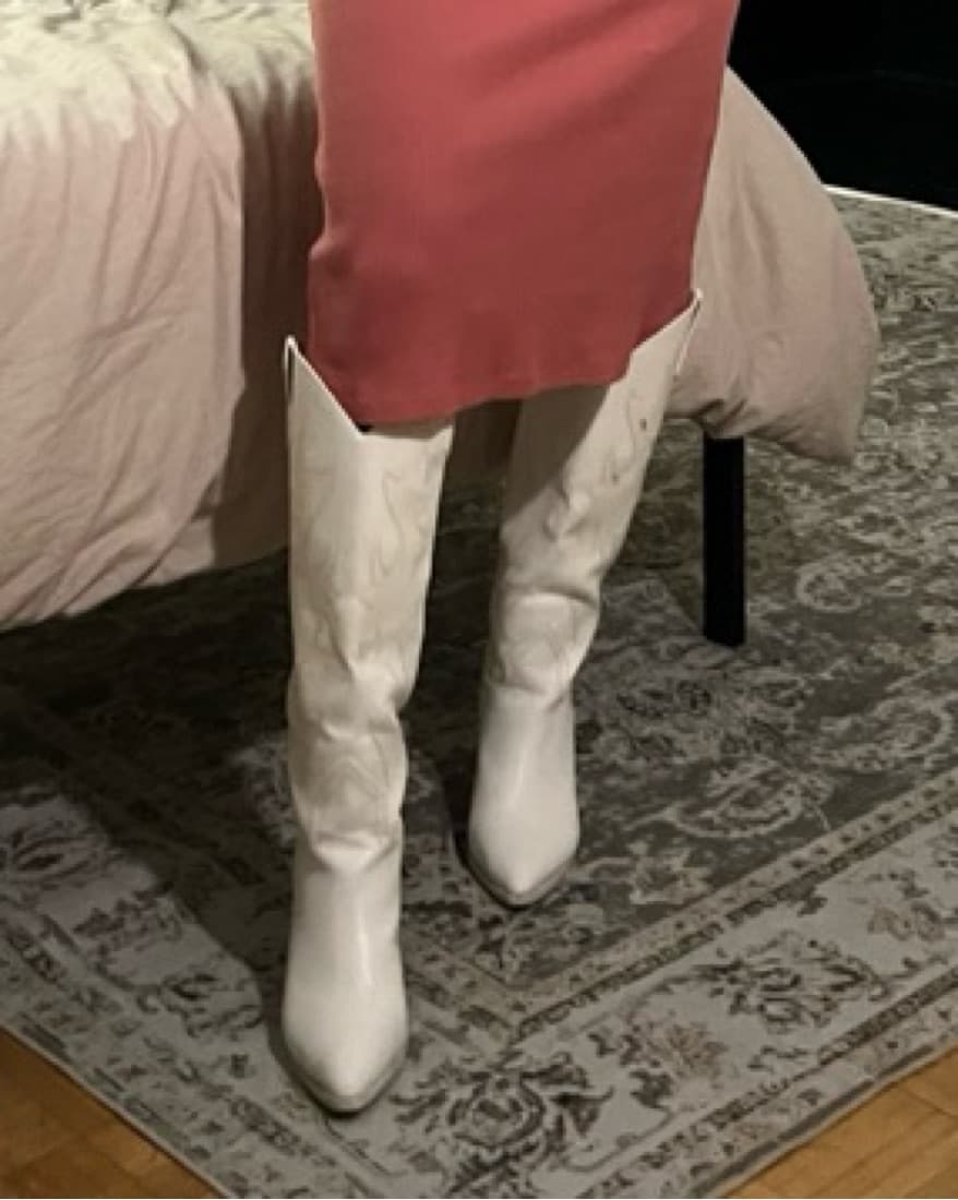 White Cowgirl Boots - Image 2