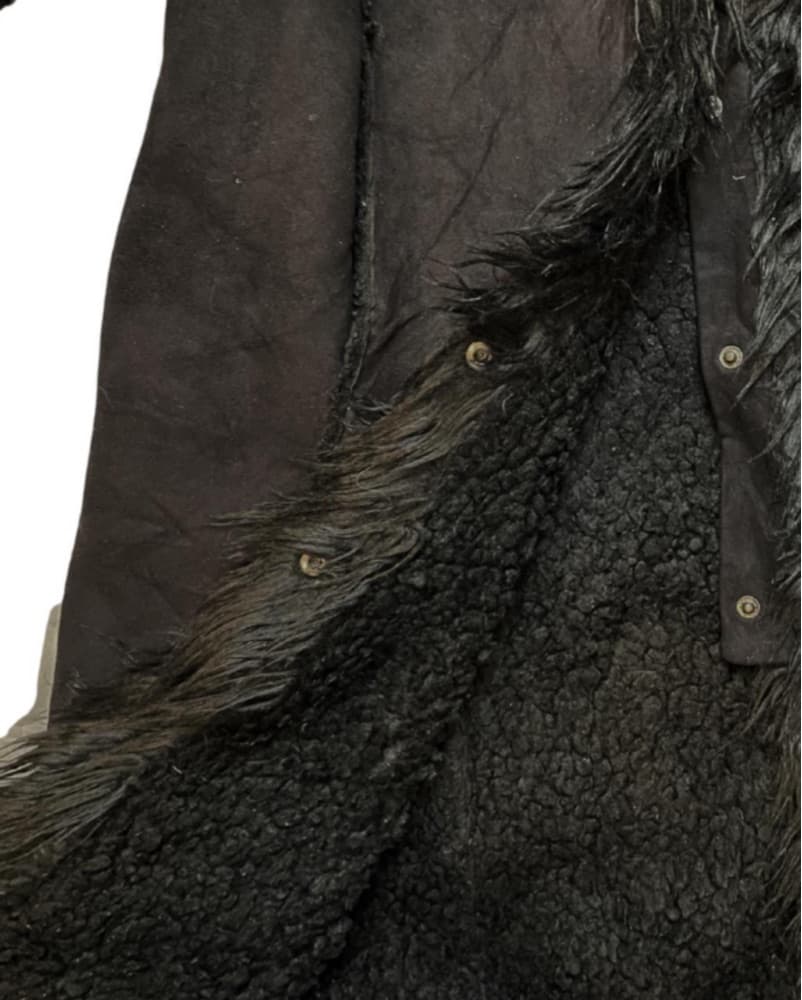 Black Maxi Afghan Penny Lane Jacket - Image 4