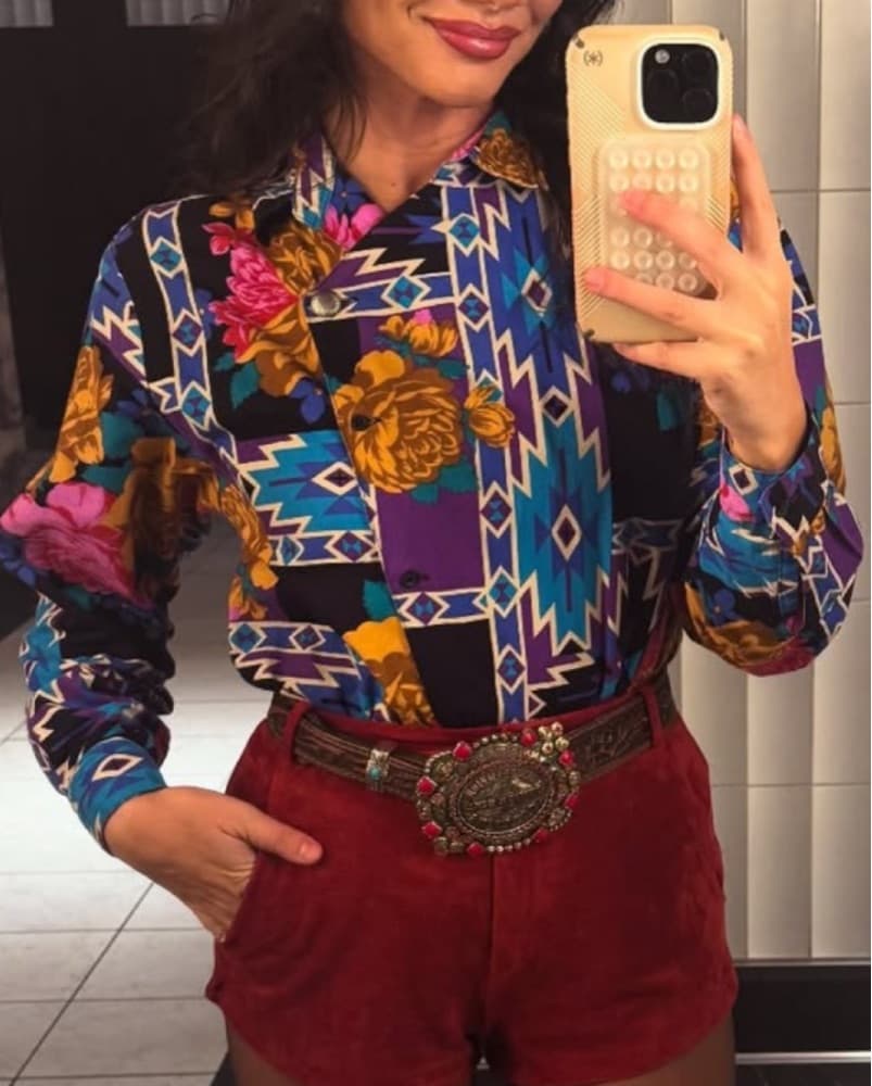 Vintage Western Shirt - Image 3