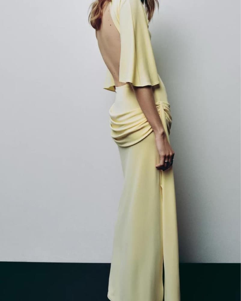 Statement Yellow Gown - Image 3