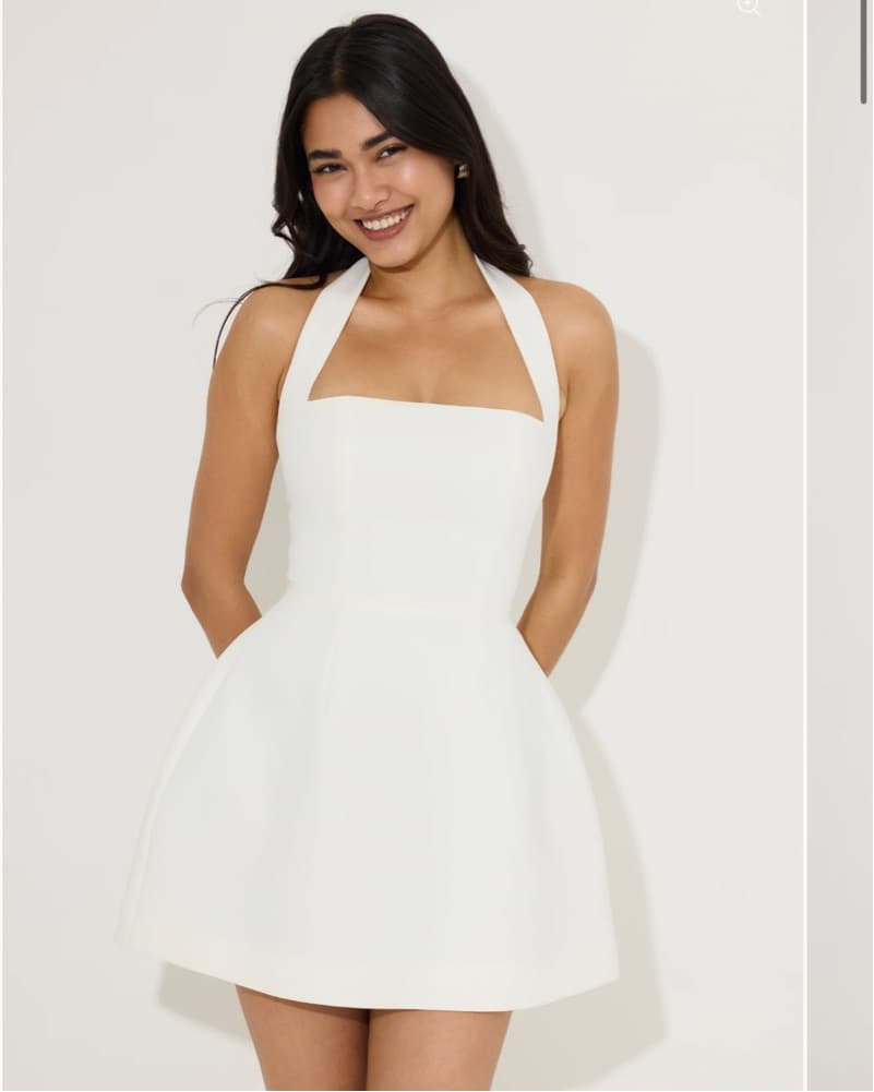 Odd Muse white Mini Dress - Image 1