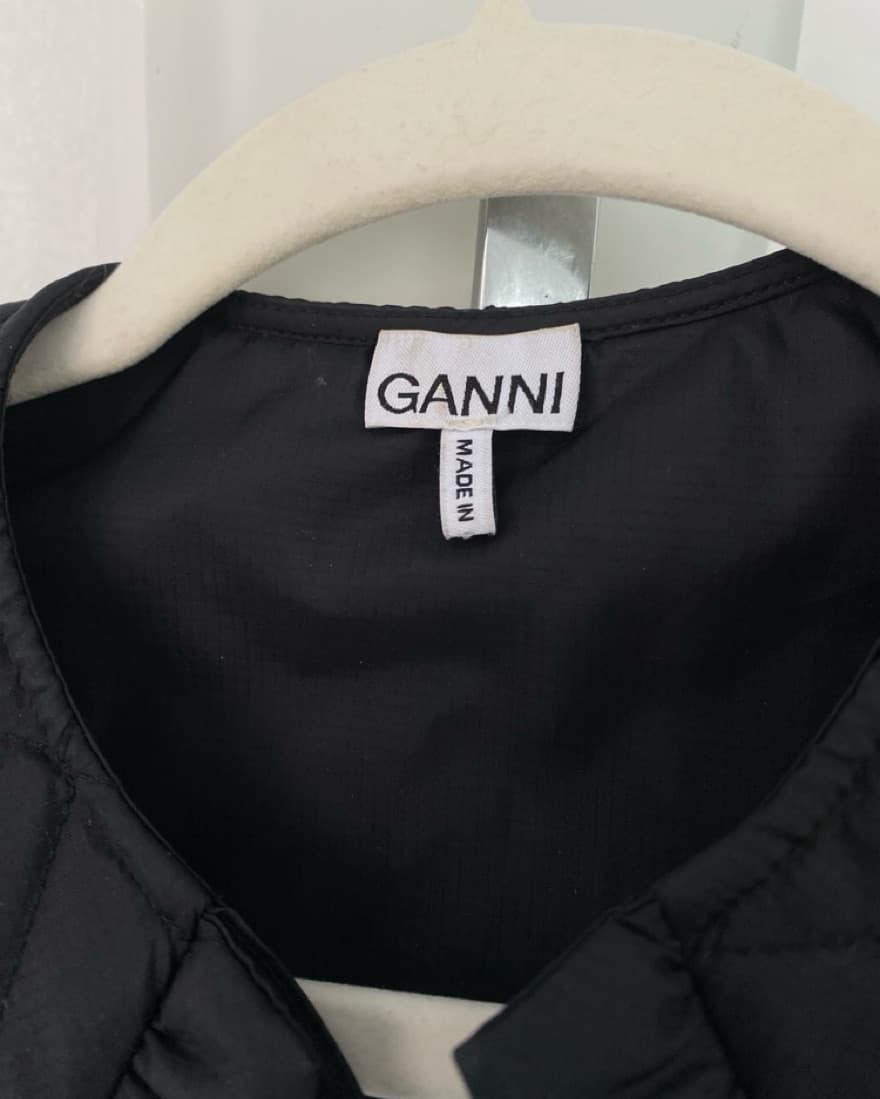 Ganni Quilted Collar - Image 3