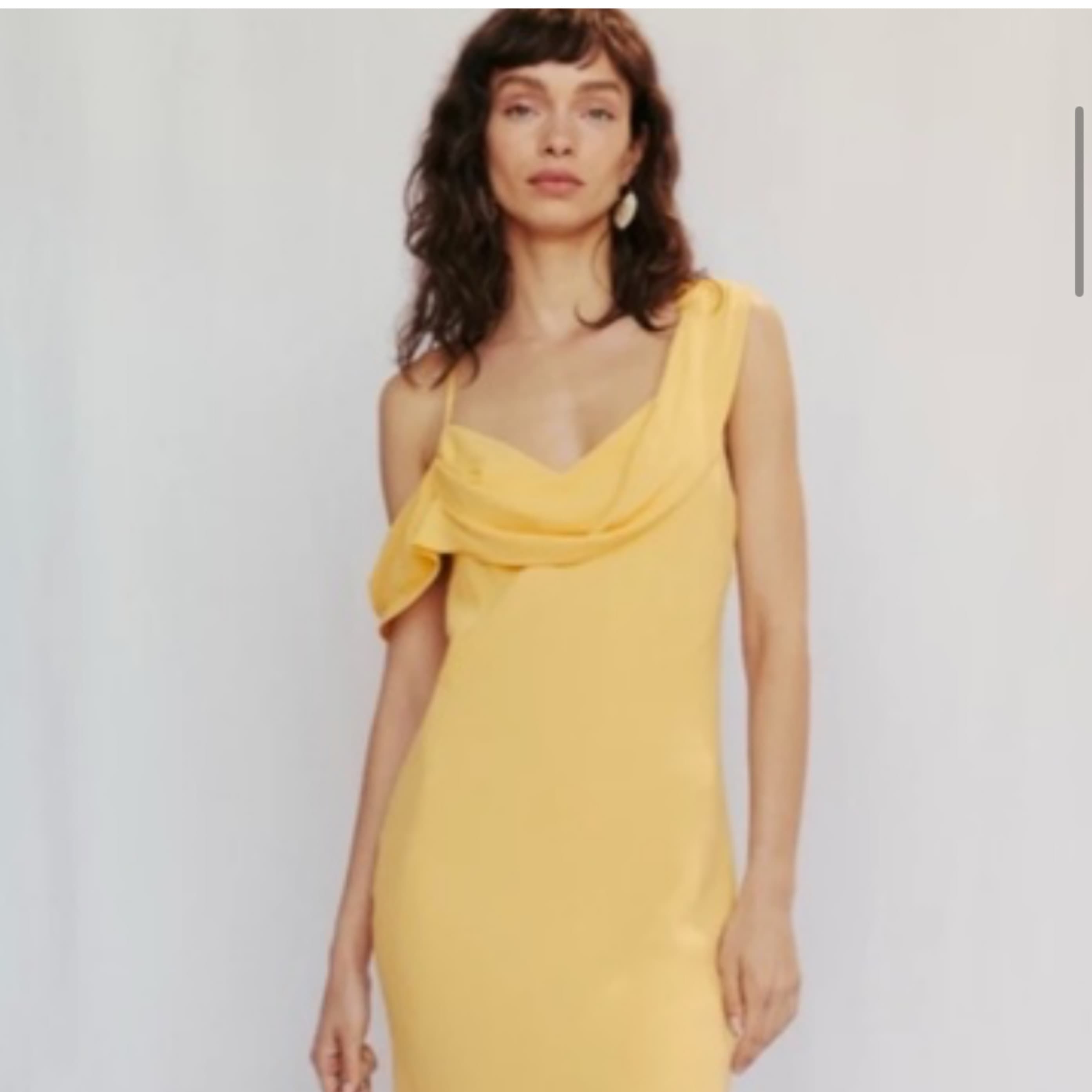 reformation yellow wedding dress - Image 1