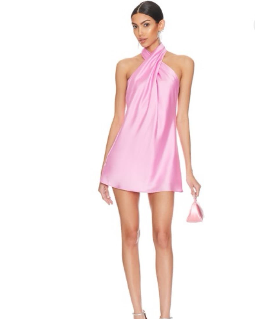 Show Me Your Mumu Pink Halter Dress  - Image 1