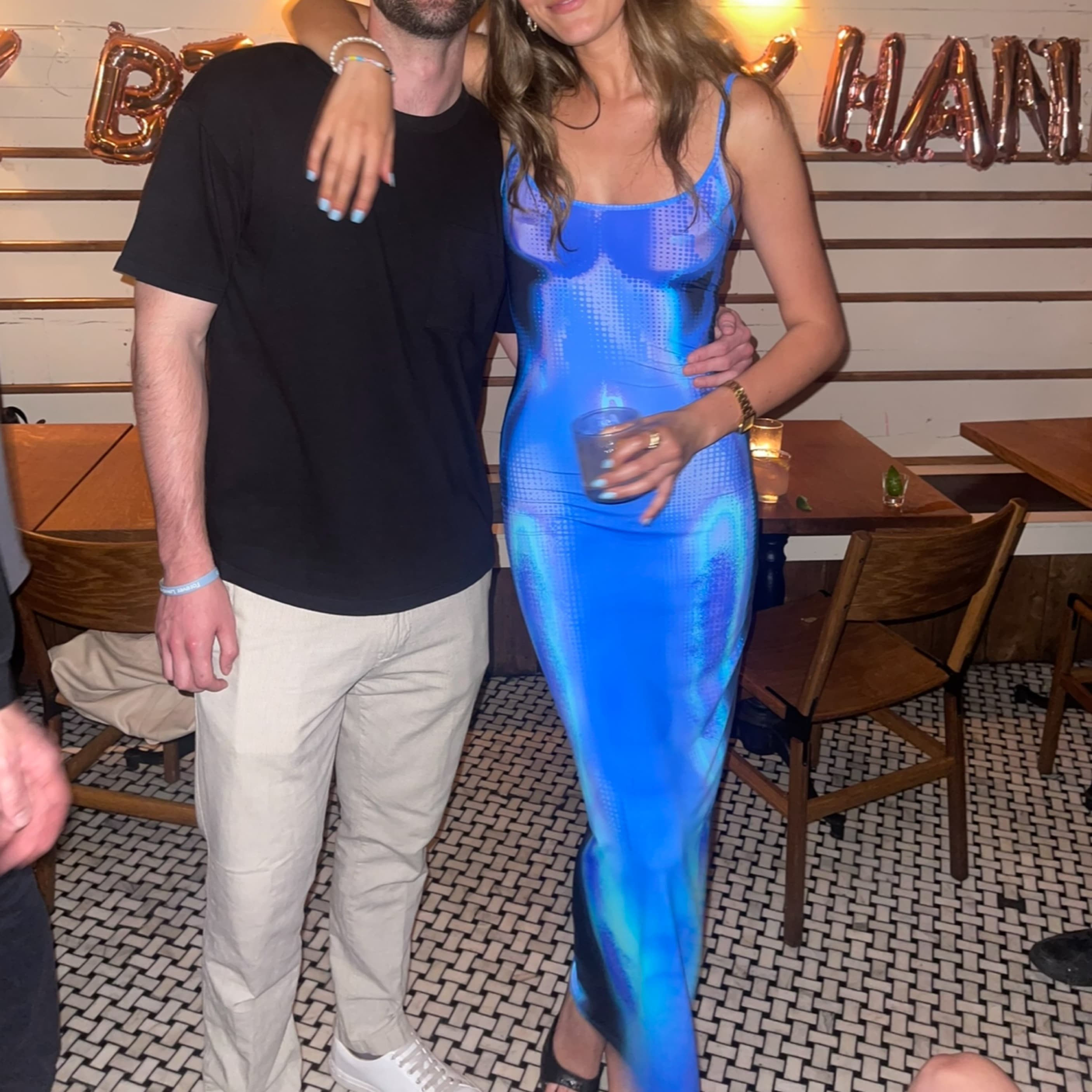 Blue Feeling The Heat Milky Way Dress  - Image 2