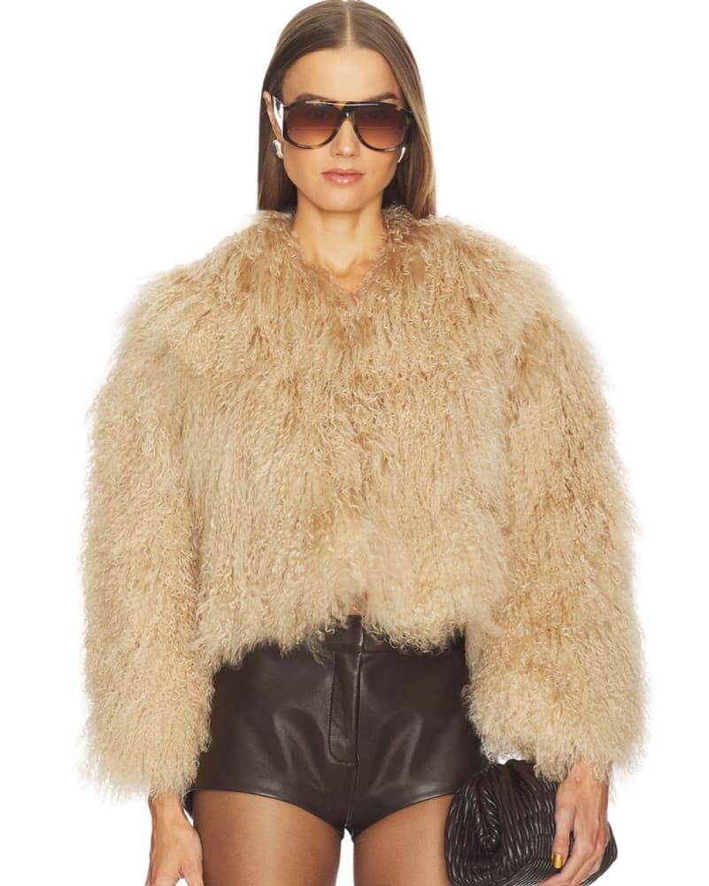 Bubish Georgina Mongolian Fur Jacket  - Image 1