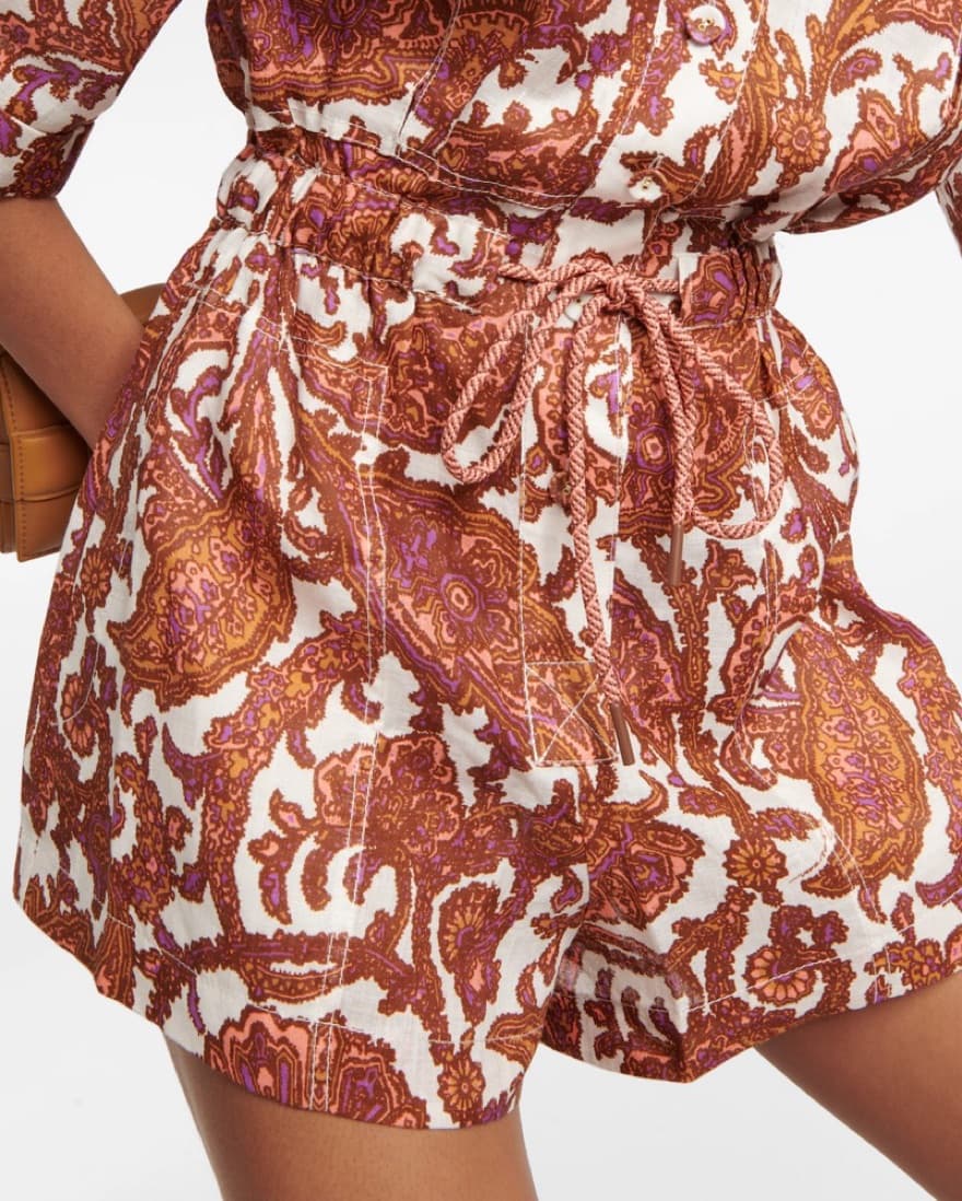 Zimmermann Tiggy Utility linen playsuit - Image 5