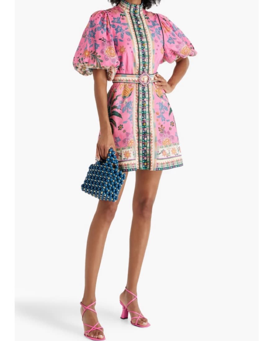 Zimmerman Mini Dress XS - Image 4