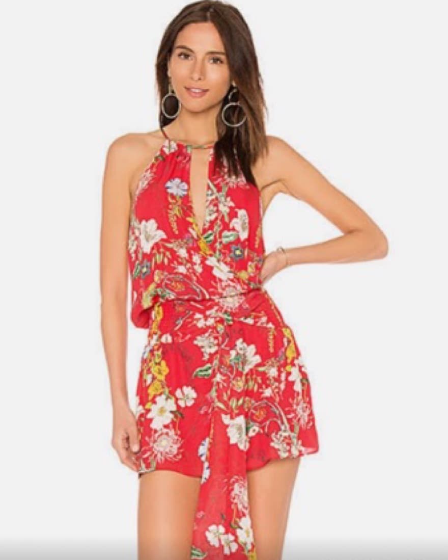 Parker Red Larissa Dress - Image 2