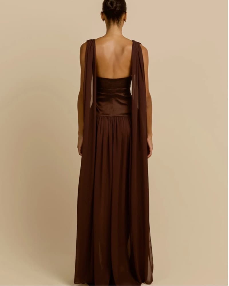 Arcina Ori Brown Formal dress - Image 2