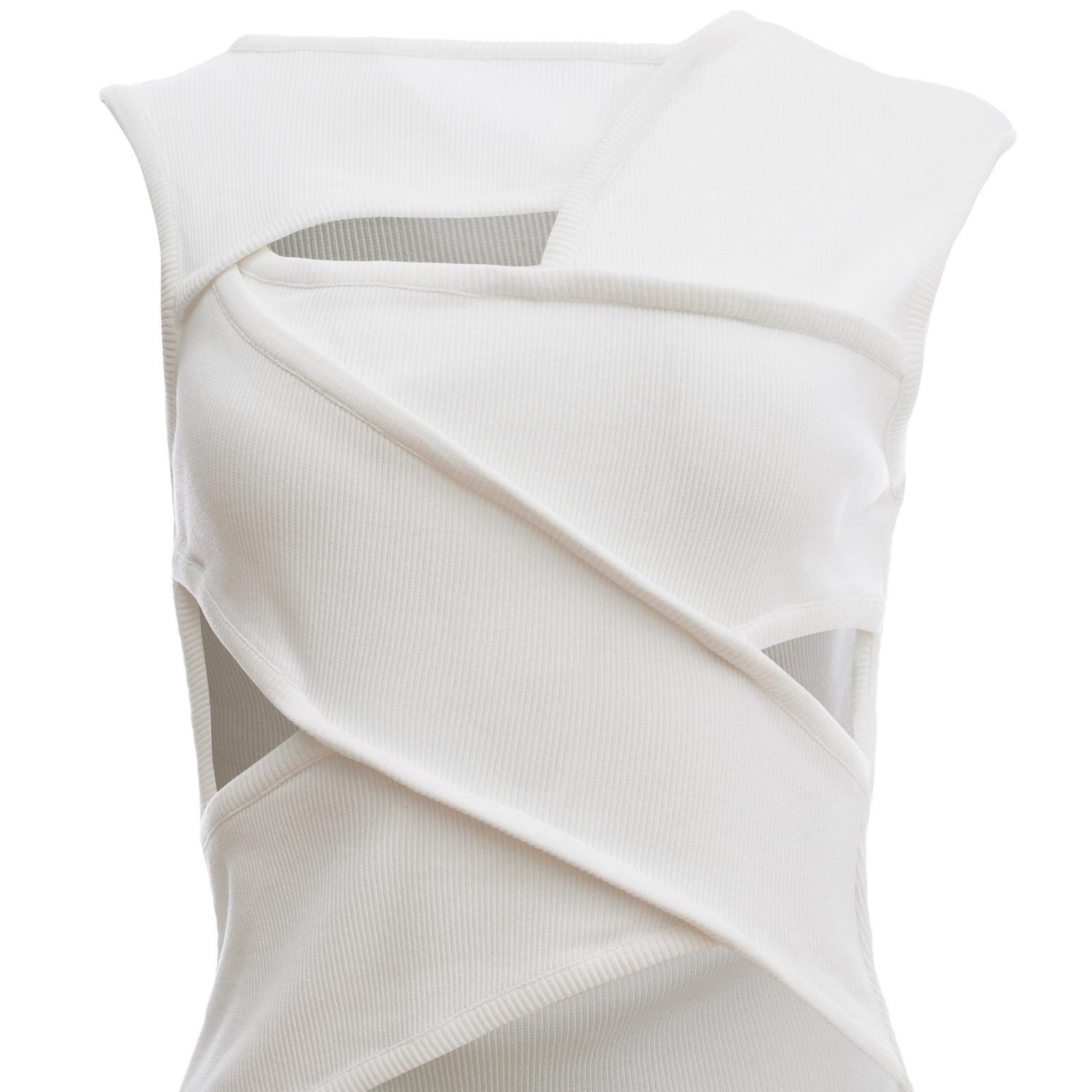 A.W.A.K.E Mode Criss Cross Cut Out Top - Image 3