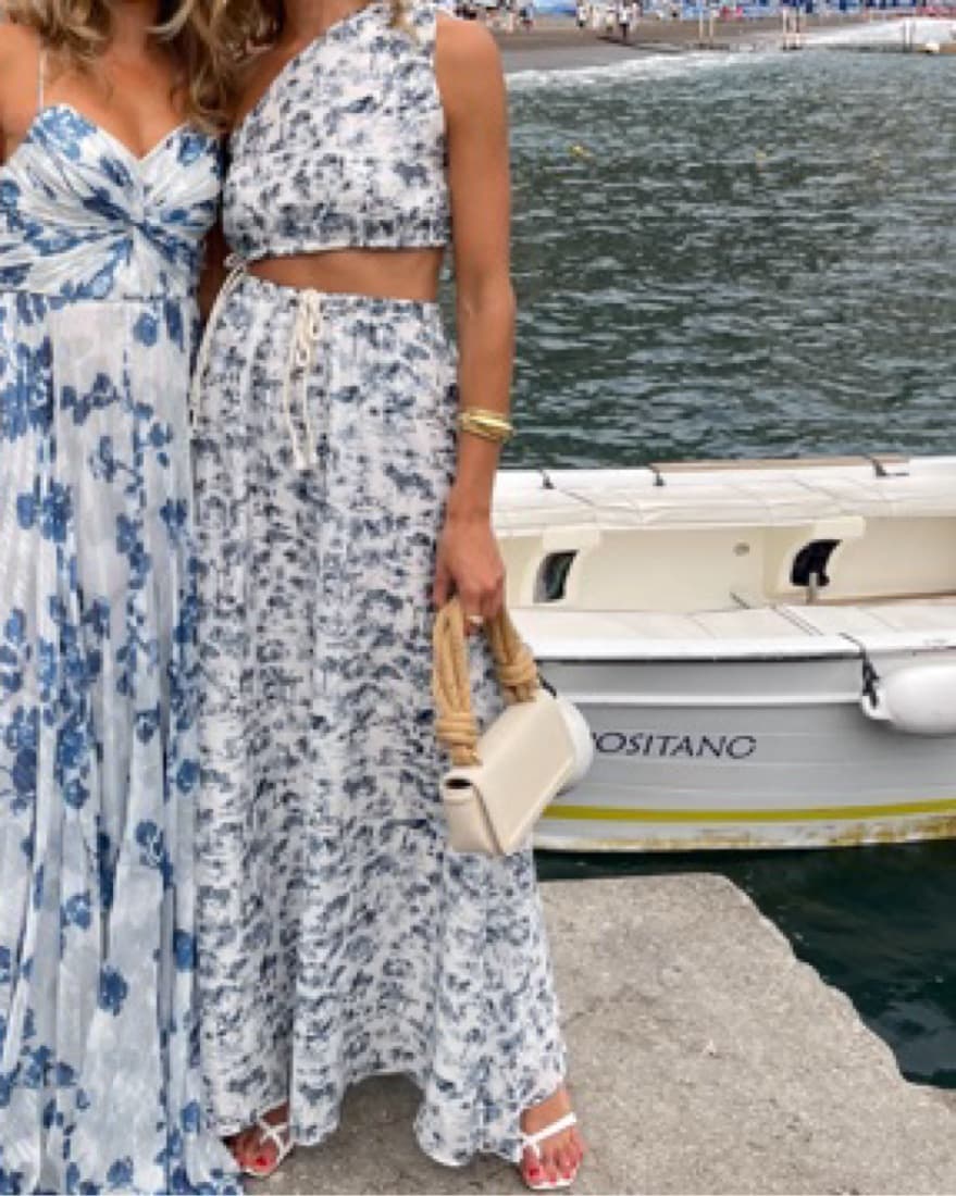 Sir The Label Toile Print Top & Skirt - Image 1