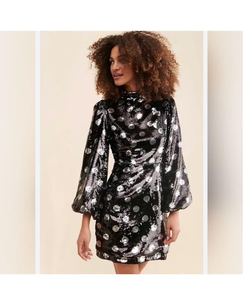 Sister Jane Polka Dot Sequin Dress - Image 1