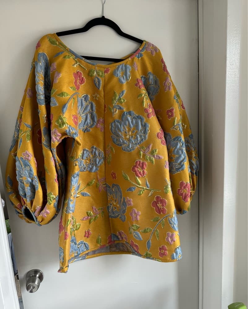 Arianne Elmy Mini Dress Puff Sleeve - Image 1