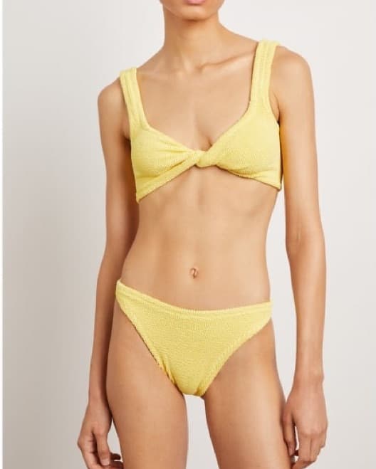 Yellow HUNZA G Juno Bikini - Image 3