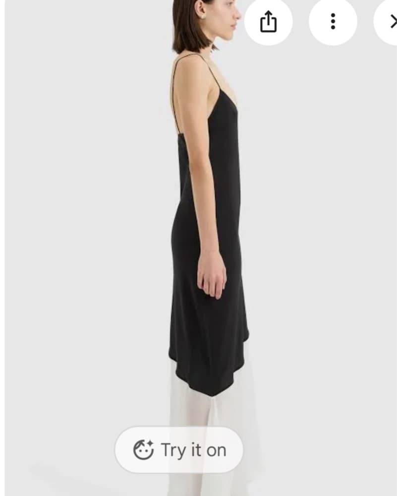 Sir Black And White Slip Dress - Image 5