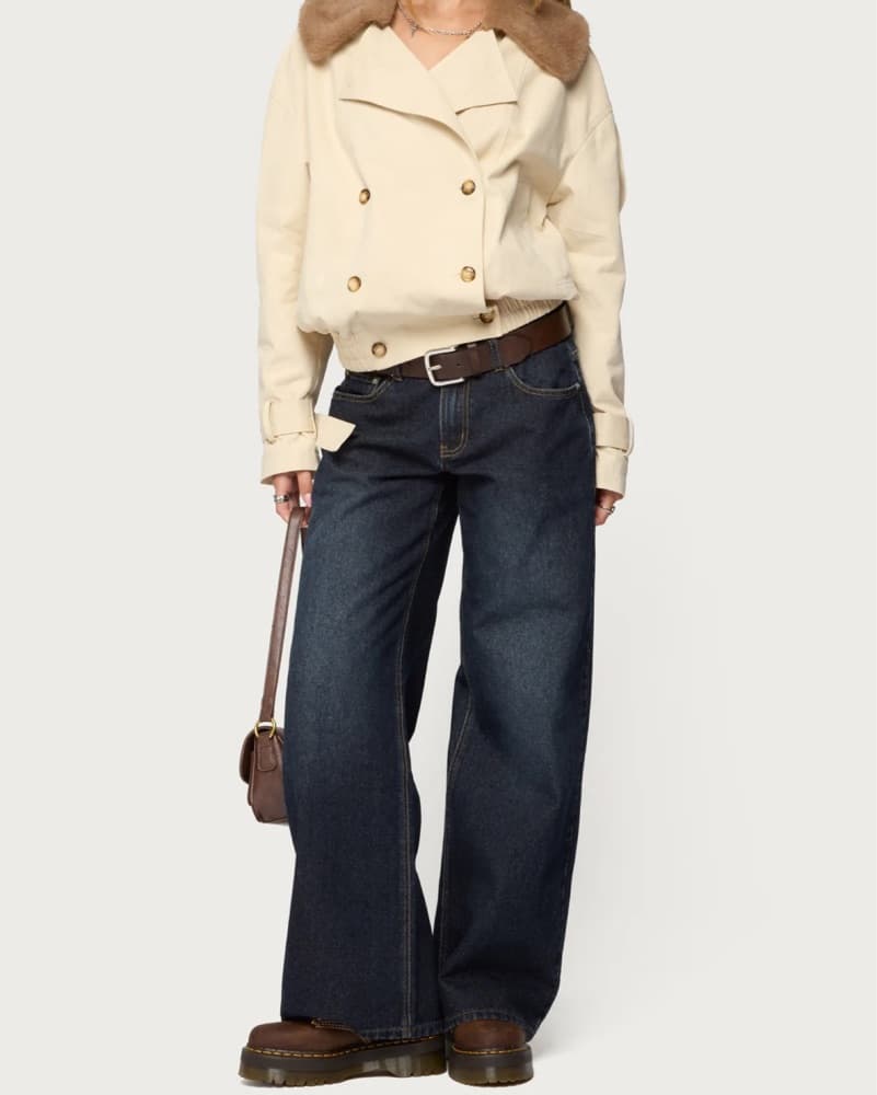 Edikted RAELYNN LOW RISE JEANS - Image 1