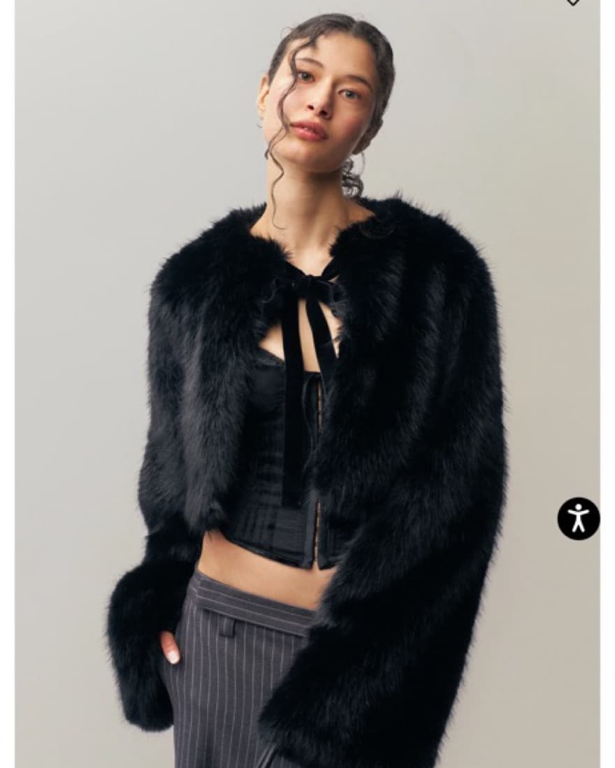 Alyana Faux Fur Jacket - Image 2